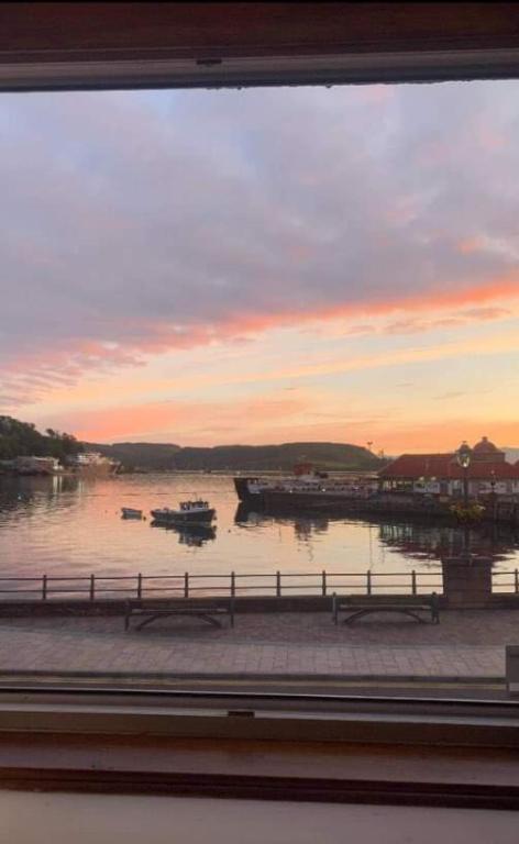 Panoramic Harbour View Apartment Oban Kültér fotó